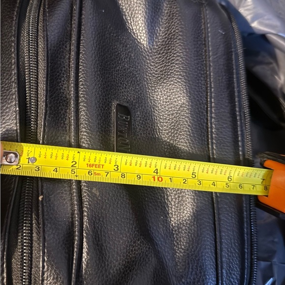 DOPP Kit BUXTON BLACK LEATHER TRAVEL KIT Midnight sale - Picture 5 of 6